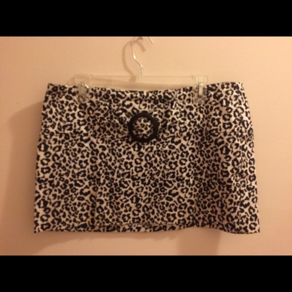 Leopard Skirt