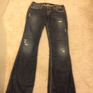 Silver Blue Jeans Boot Cut
