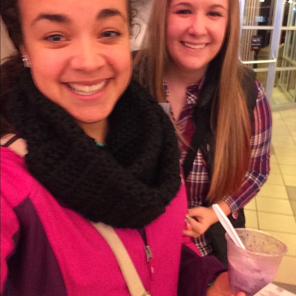 Custom Hand Crocheted Infinity Scarf - Picture 2 of 4