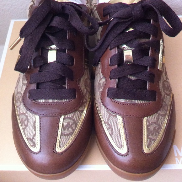 Michael Kors Shoes - Michael Kors Mocha Sneakers