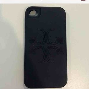 Navy Tory burch iPhone 4 case