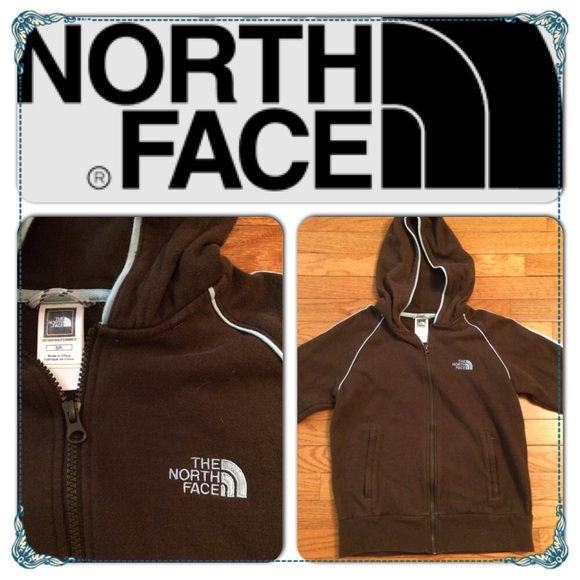 The North Face Tops - THE NORTH FACE Women's Logo Full-Zip Hoodie SMALL