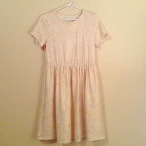 Gold Shimmer Dress