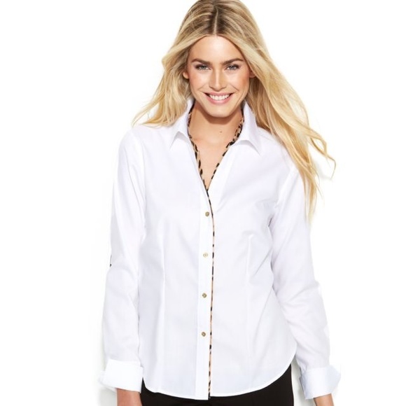 💝 Host Pick 💝Calvin Klein white button-up