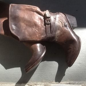 FREEBIRD by Steven DISTRESSED COWBOY BOOTS NWT