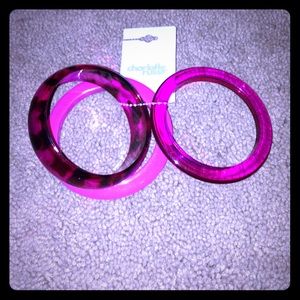 Never used bangles from Charlotte Russe
