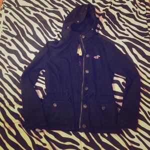 HOLLISTER navy blue jacket