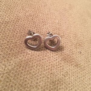 SOLD IN BUNDLE - Tiffany & Co open heart earrings