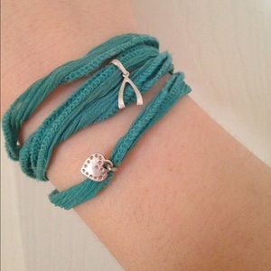 Stella & Dot  charmed wrap bracelet~