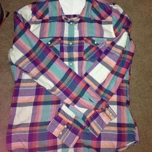 American Eagle button up