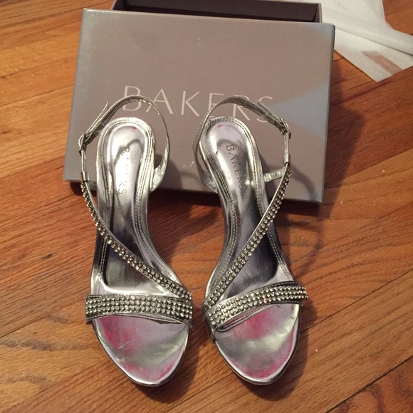 Silver heels