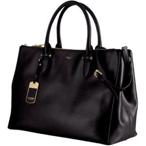 Lauren by Ralph Lauren Double Zip Newbury Tote