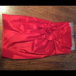 Red cocktail dress - Jessica McClintock size 6