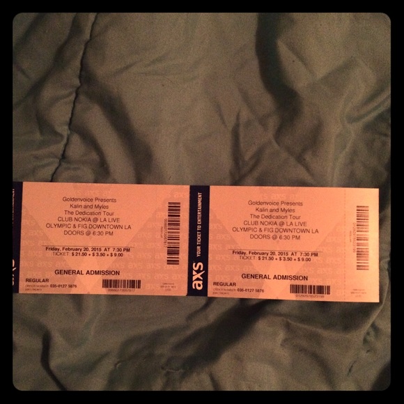 Kalin and Myles LA tickets