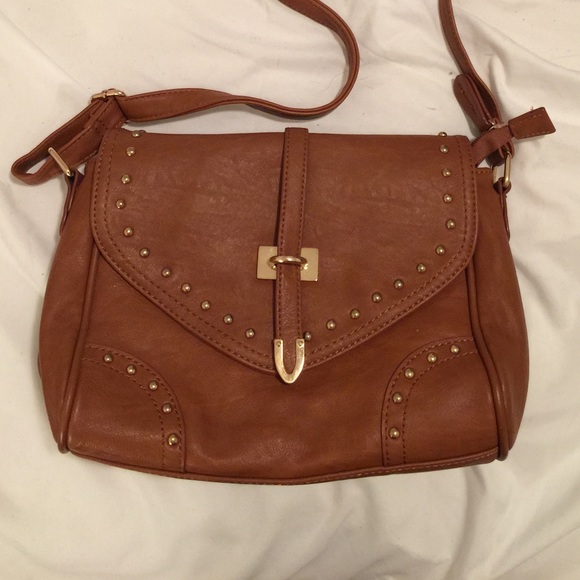 Brown & Gold Aldo Crossbody