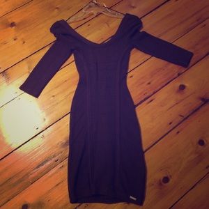 Eggplant bodycon dress