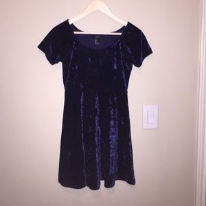 Velveteen dress
