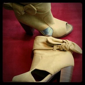 Yellow Charlotte Russe Booties