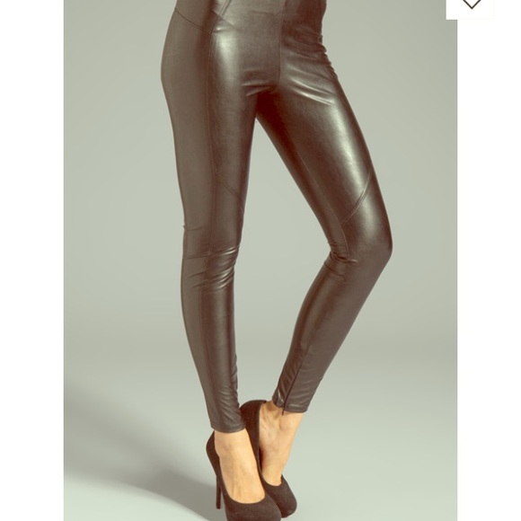 David Lerner leatherette leggings