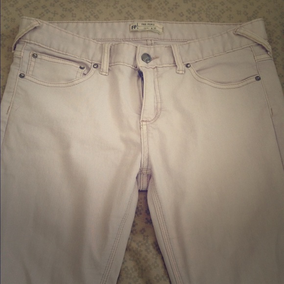 Free People Cropped Skinny Jeans