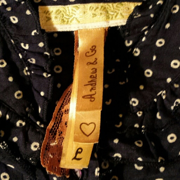 Navy top - Picture 2 of 3