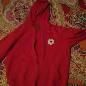 Zipper long sleeve hoodie