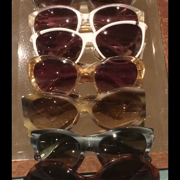 Check out my stash of sunglasses!