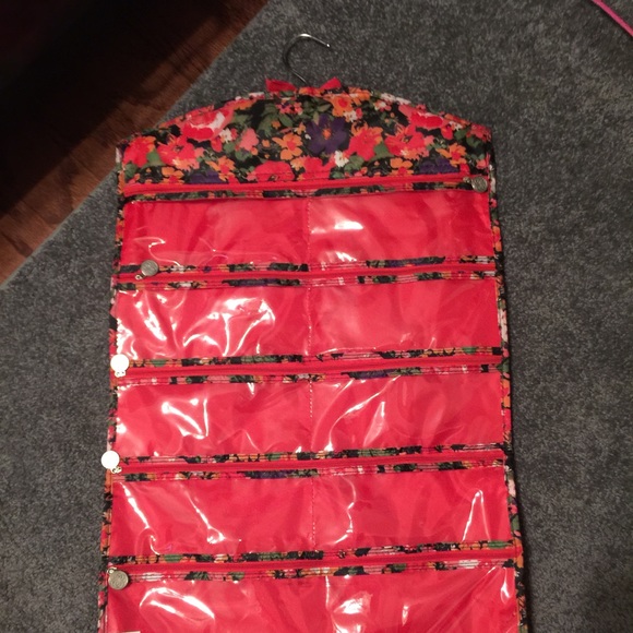 Jewelry organizer and straight iron bag bundle😍