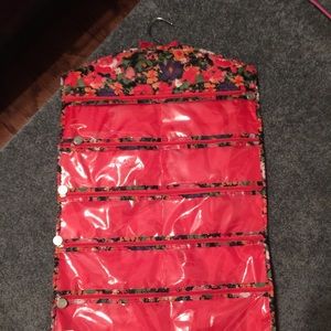 Jewelry organizer and straight iron bag bundle😍