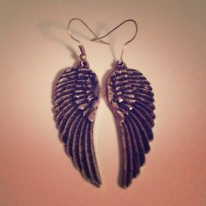 Hand made Angel wing earrings