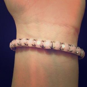 Pink slip on bracelet 💕