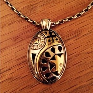 Brighton gold and silver necklace