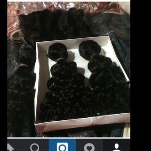 Monogolian kinky curl hair