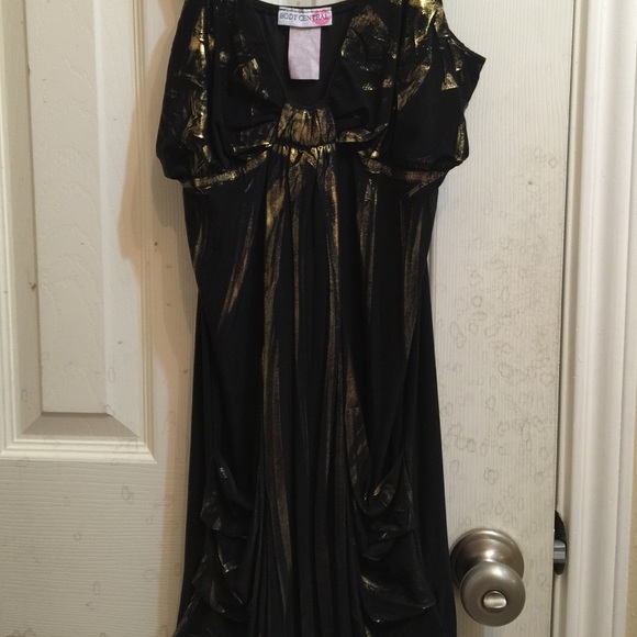 Black/gold dress - Picture 3 of 3