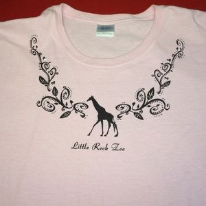 Pink Little Rock Zoo Shirt