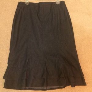Denim skirt