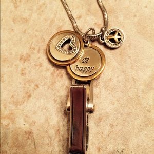 Brighton ID badge holder necklace