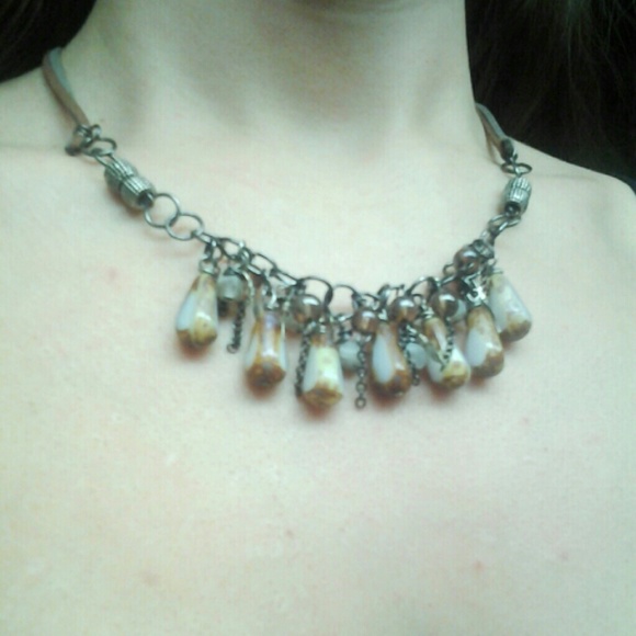 Handcrafted, One of a kind, Bangle Necklace - Picture 2 of 4