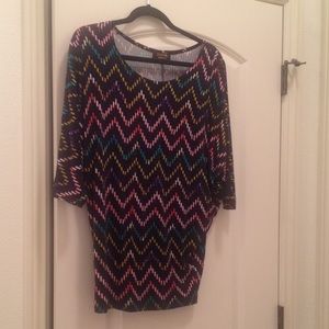 Renee C Dolman Sleeve Top