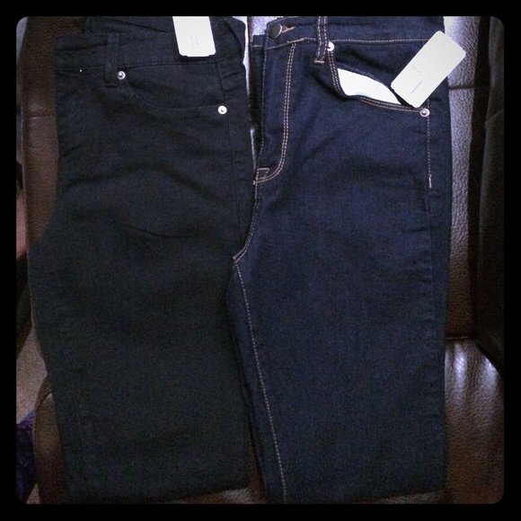 Black and Blue Denim