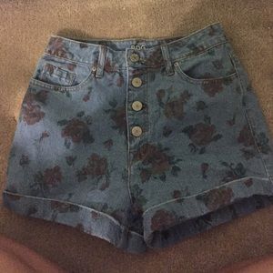 High-Wasted Urban Outfitters Jean Shorts