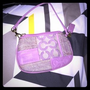Coach mini clutch