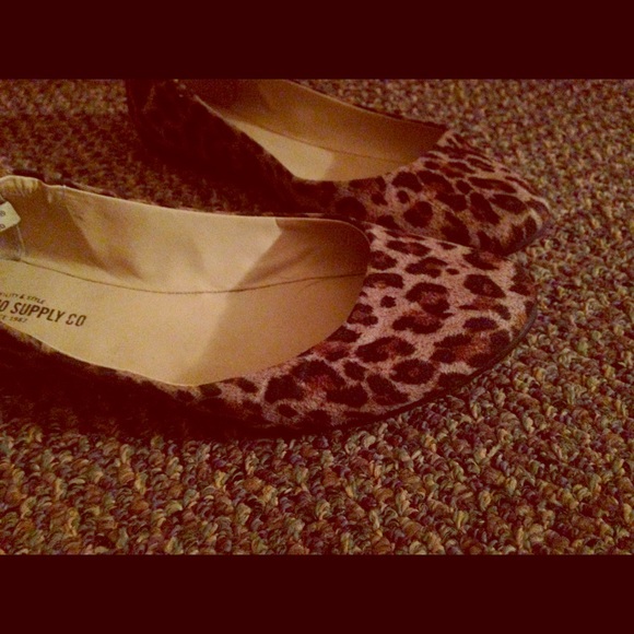 Cheetah Print ballet flats
