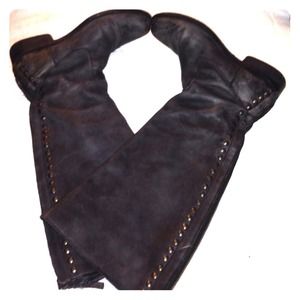 Steve Madden dark brown boots