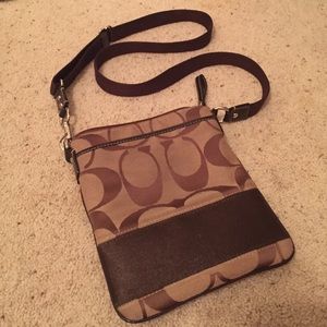 Brown Coach Crossbody!