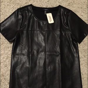 Leather shirt