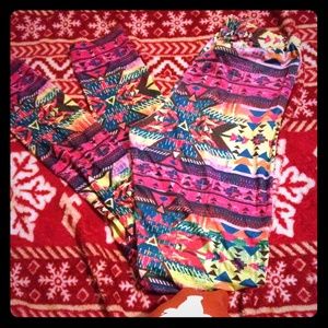 Crazy printed leggings