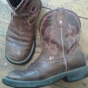 Size 8 womens justin boots