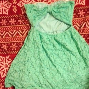 Tiffany blue dress