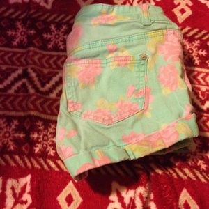 Floral shorts